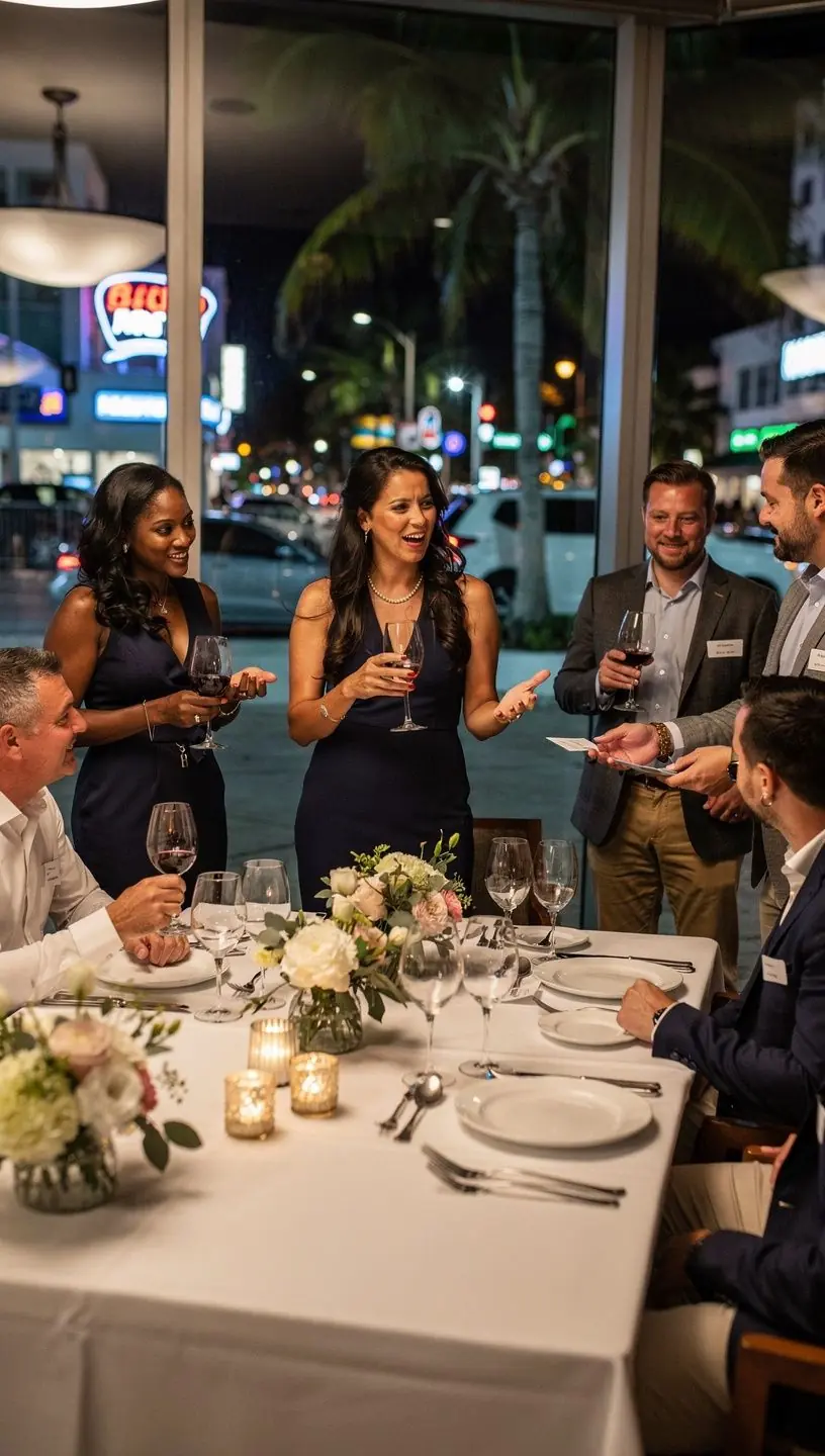 Zrelaksowani uczestnicy podczas kuratowanych doświadczeń podróżniczych, łączących edukację z przyjemnością odkrywania USA.